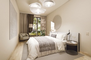 vizualizace bytu 2+kk, B1.1