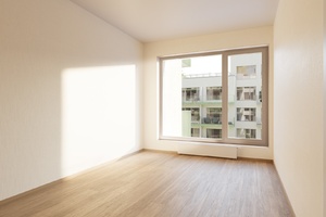 3-Room Apartment Bedroom Interior Visualization (3+kk)