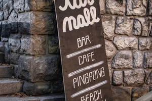 sportovně-kulturní centrum Containall, beachvolejbal, ping-pong