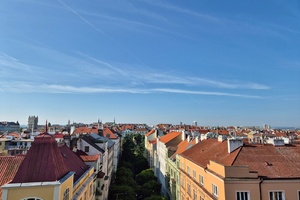 stavba 06 / 2025 - výhledy z bytu A7.6