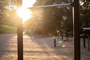 Rajská zahrada, workout hřiště