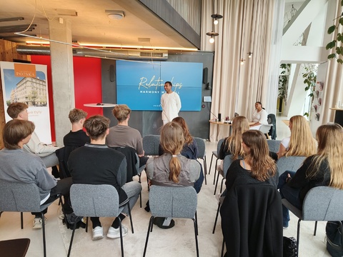 Přednáška věnovaná studentům