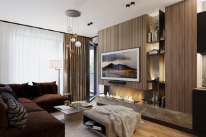 vizualizace bytu 5+kk, dětský pokoj, E7.2