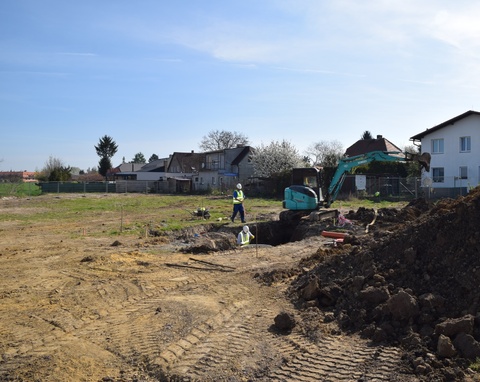 Zahájení zasíťování pozemků Hrnčíře